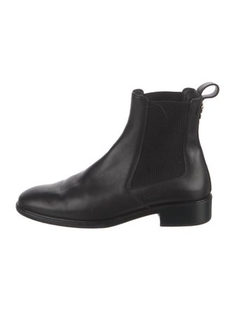 Salvatore Ferragamo Leather Chelsea Boots
