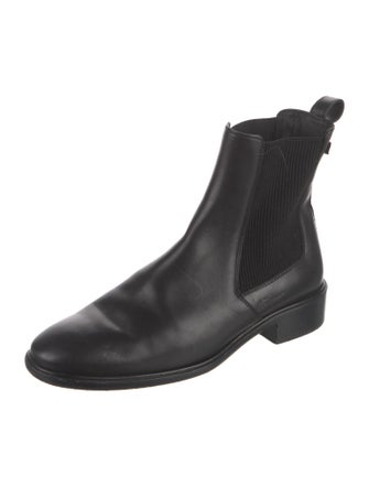 Salvatore Ferragamo Leather Chelsea Boots