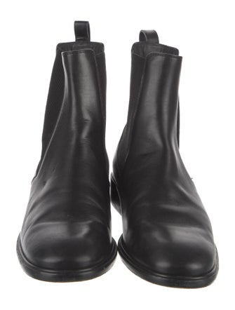 Salvatore Ferragamo Leather Chelsea Boots