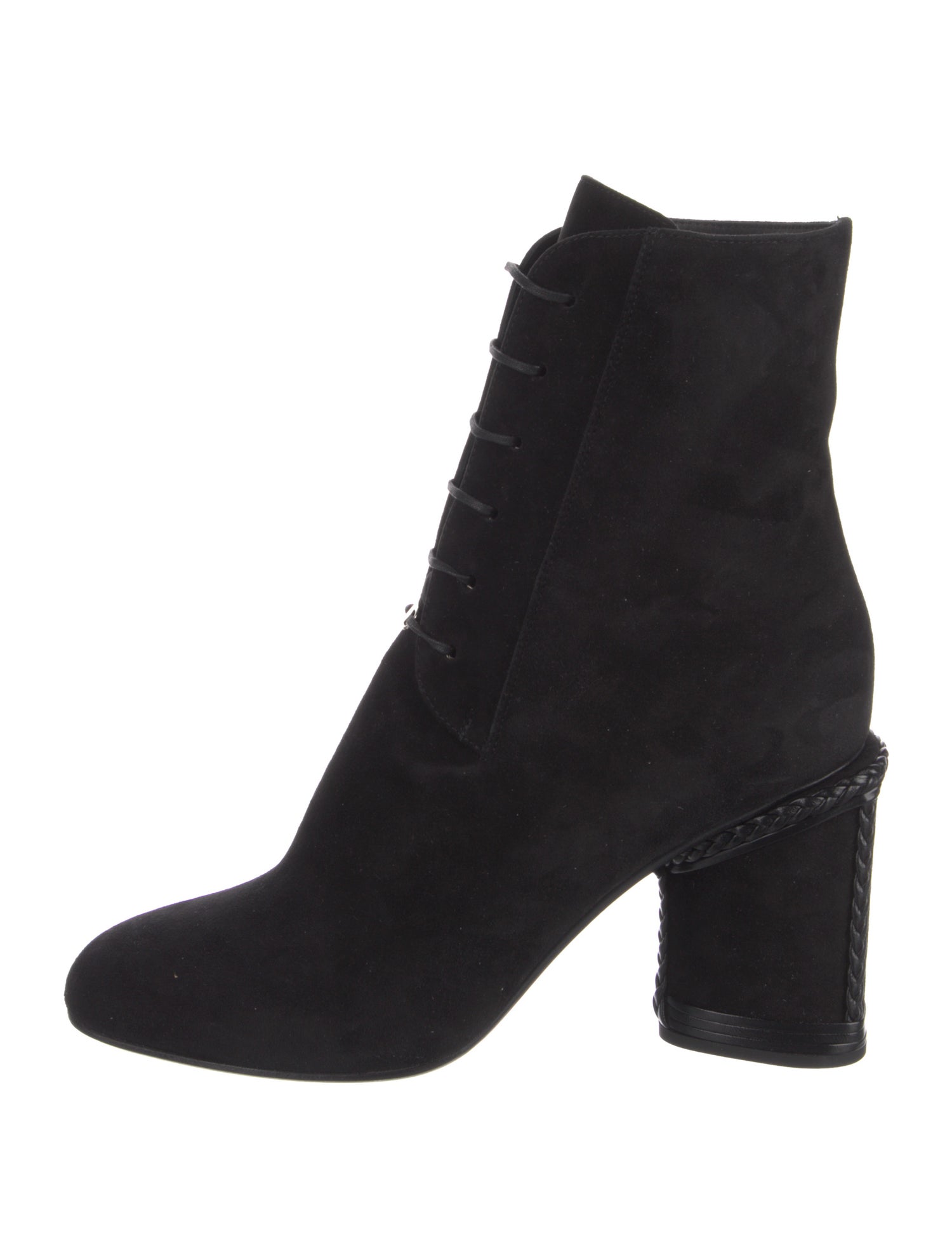 Salvatore Ferragamo Suede Lace-Up Boots