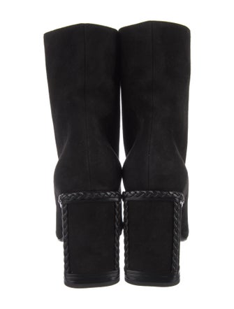Salvatore Ferragamo Suede Lace-Up Boots