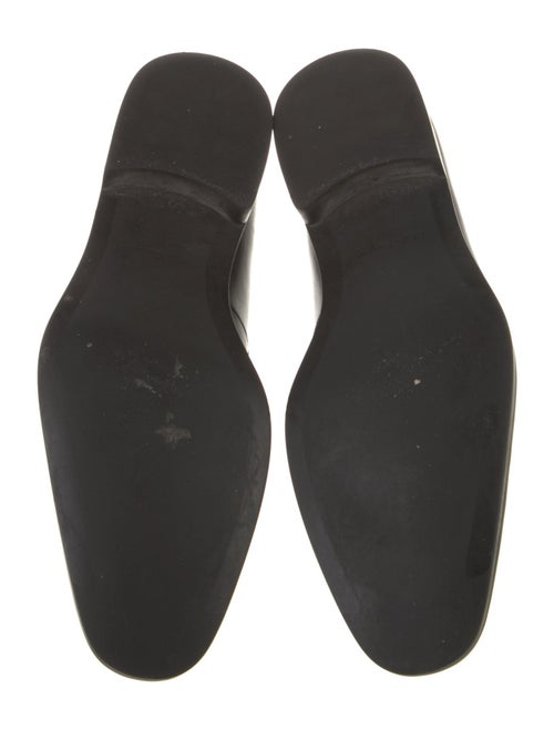 Salvatore Ferragamo Leather Monk Straps