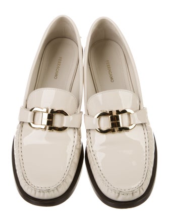 Salvatore Ferragamo Patent Leather Loafers