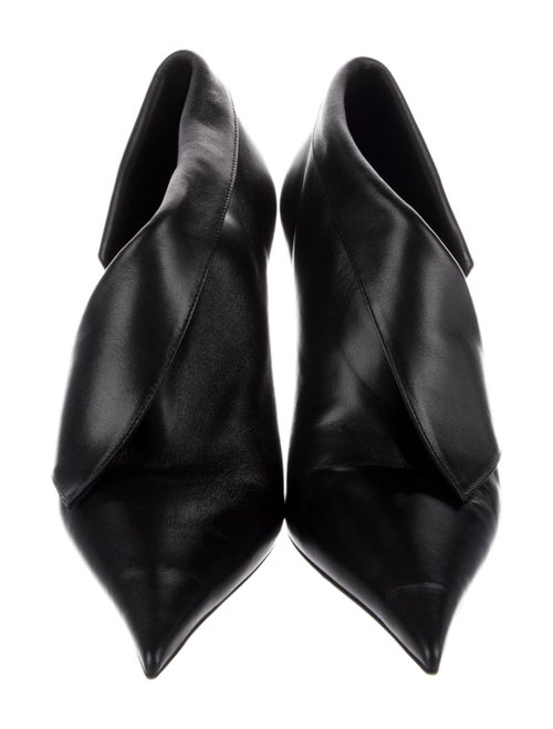 Salvatore Ferragamo Leather D'Orsay Pumps