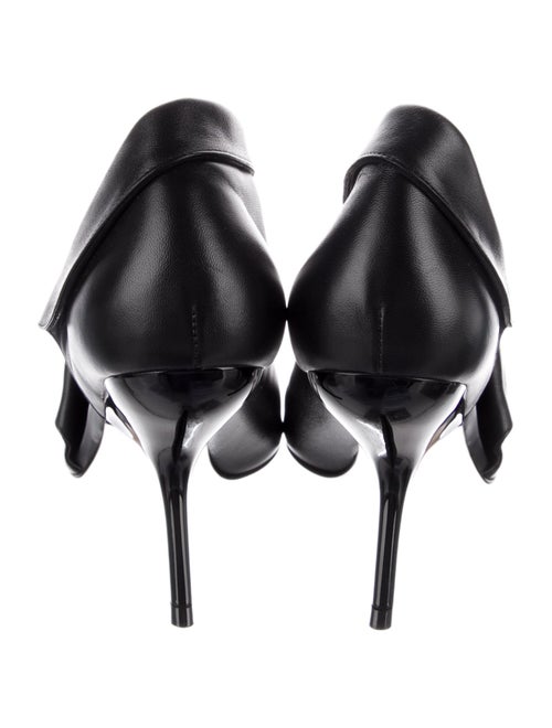 Salvatore Ferragamo Leather D'Orsay Pumps