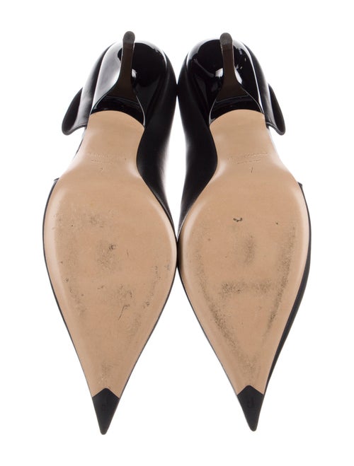 Salvatore Ferragamo Leather D'Orsay Pumps