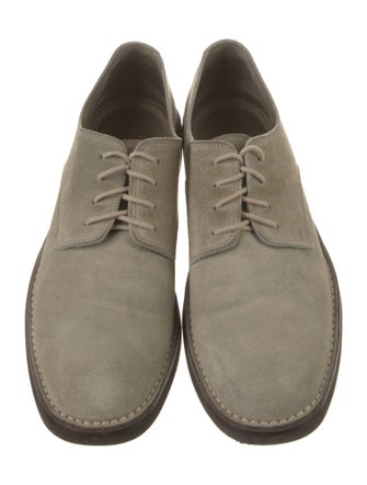 Salvatore Ferragamo Suede Derby Shoes