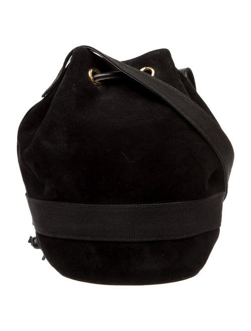 Salvatore Ferragamo Suede Bucket Bag