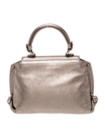 Salvatore Ferragamo Leather Top Handle Bag