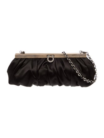 Salvatore Ferragamo Satin Shoulder Bag