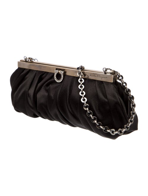 Salvatore Ferragamo Satin Shoulder Bag