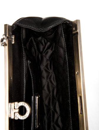 Salvatore Ferragamo Satin Shoulder Bag