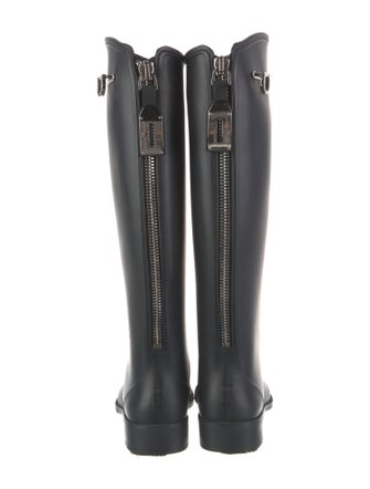 Salvatore Ferragamo Rubber Rain Boots
