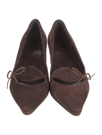 Salvatore Ferragamo Suede Pumps
