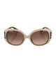 Salvatore Ferragamo Oversize Tinted Sunglasses