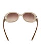 Salvatore Ferragamo Oversize Tinted Sunglasses