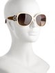 Salvatore Ferragamo Oversize Tinted Sunglasses