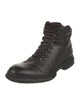 Salvatore Ferragamo Leather Lace-Up Boots
