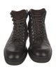 Salvatore Ferragamo Leather Lace-Up Boots