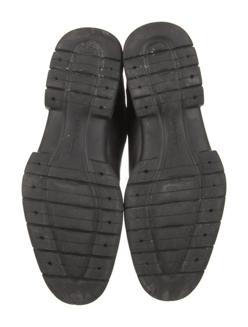 Salvatore Ferragamo Leather Lace-Up Boots