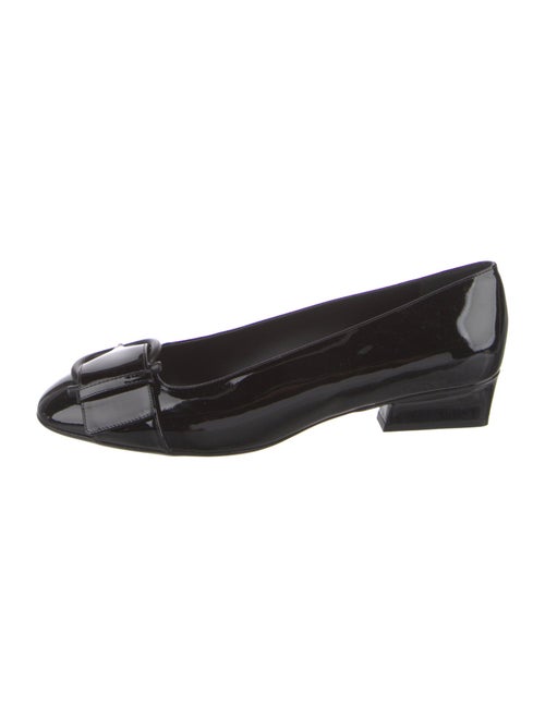 Salvatore Ferragamo Vara Bow Accent Patent Leather Pumps