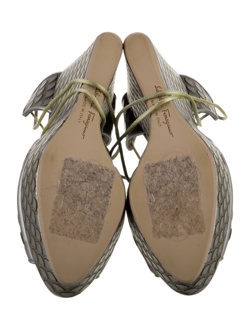 Salvatore Ferragamo Leather Patterned Espadrilles