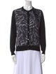 Salvatore Ferragamo Wool Animal Print Sweater