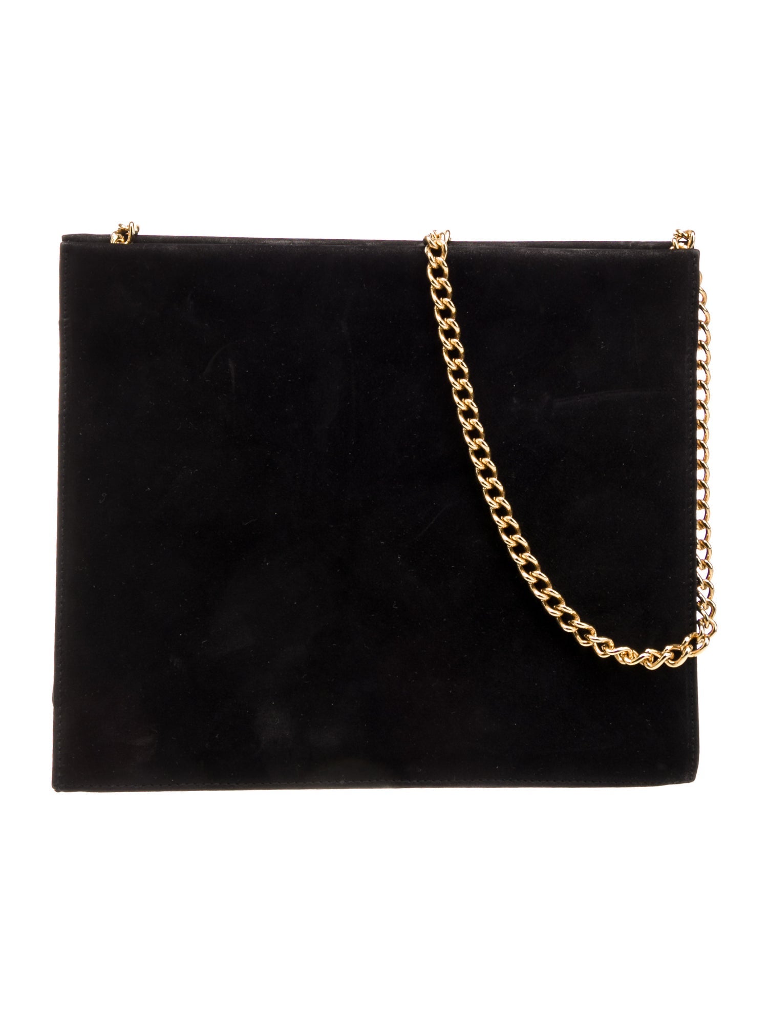 Salvatore Ferragamo Suede Evening Bag