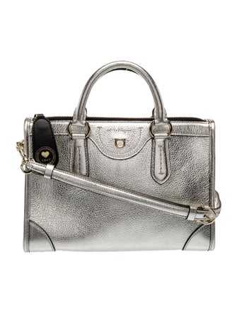 Salvatore Ferragamo Leather Top Handle Bag