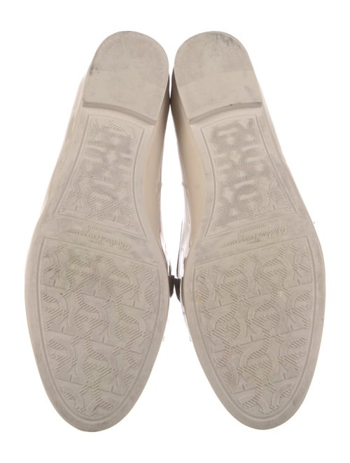 Salvatore Ferragamo Horsebit Accent Patent Leather Loafers