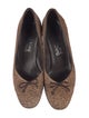 Salvatore Ferragamo Ponyhair Printed Pumps