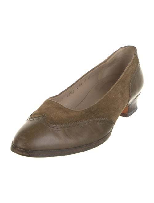 Salvatore Ferragamo Leather Flats