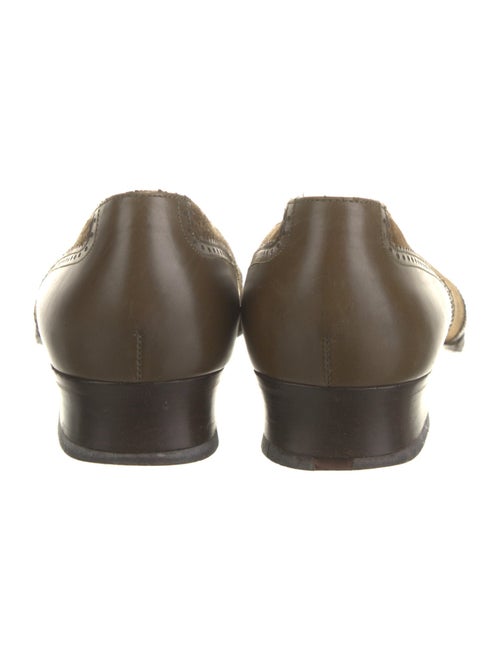 Salvatore Ferragamo Leather Flats