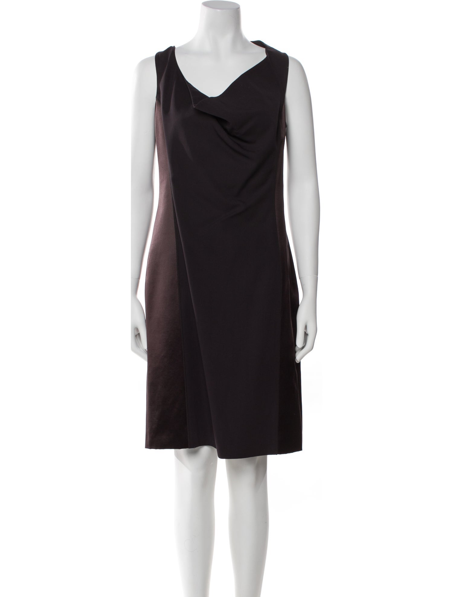 Salvatore Ferragamo Wool Knee-Length Dress