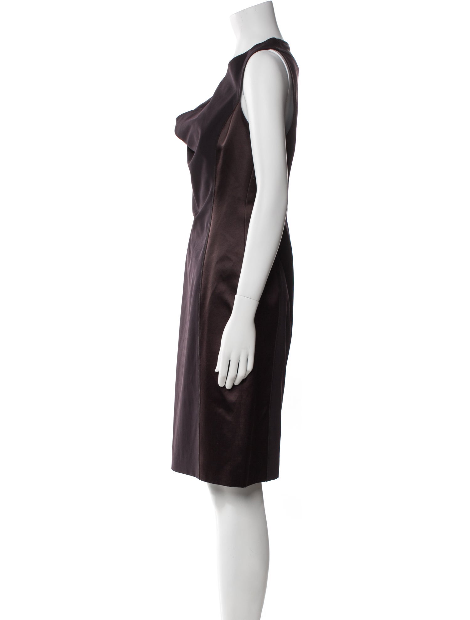 Salvatore Ferragamo Wool Knee-Length Dress