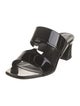 Salvatore Ferragamo Patent Leather Slides