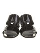 Salvatore Ferragamo Patent Leather Slides
