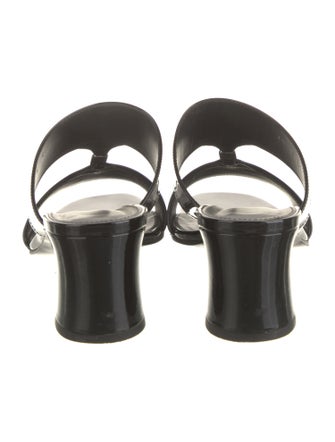 Salvatore Ferragamo Patent Leather Slides