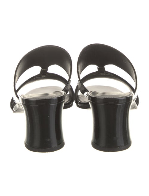 Salvatore Ferragamo Patent Leather Slides
