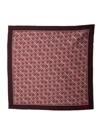 Ferragamo Silk Printed Scarf