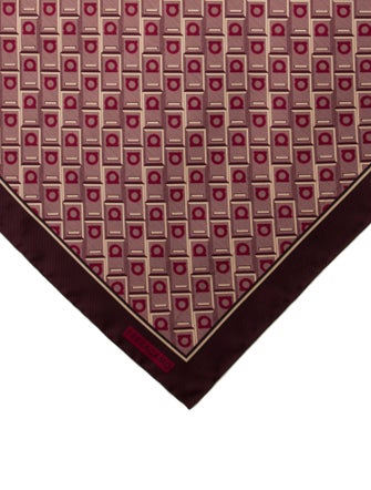Ferragamo Silk Printed Scarf