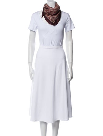 Ferragamo Silk Printed Scarf