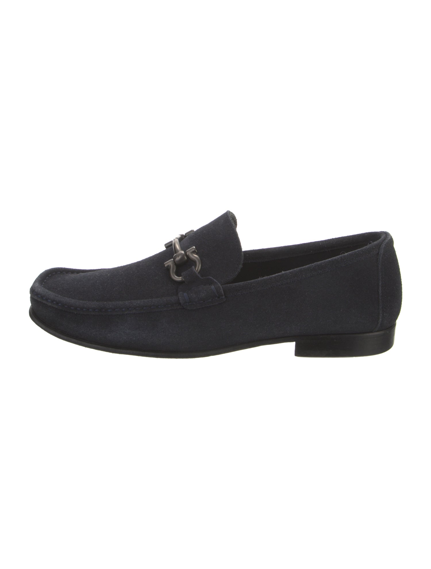 Salvatore Ferragamo Suede Dress Loafers