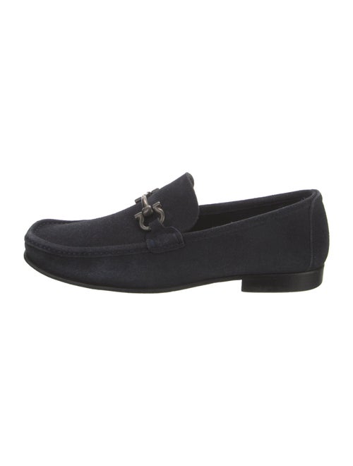 Salvatore Ferragamo Suede Dress Loafers