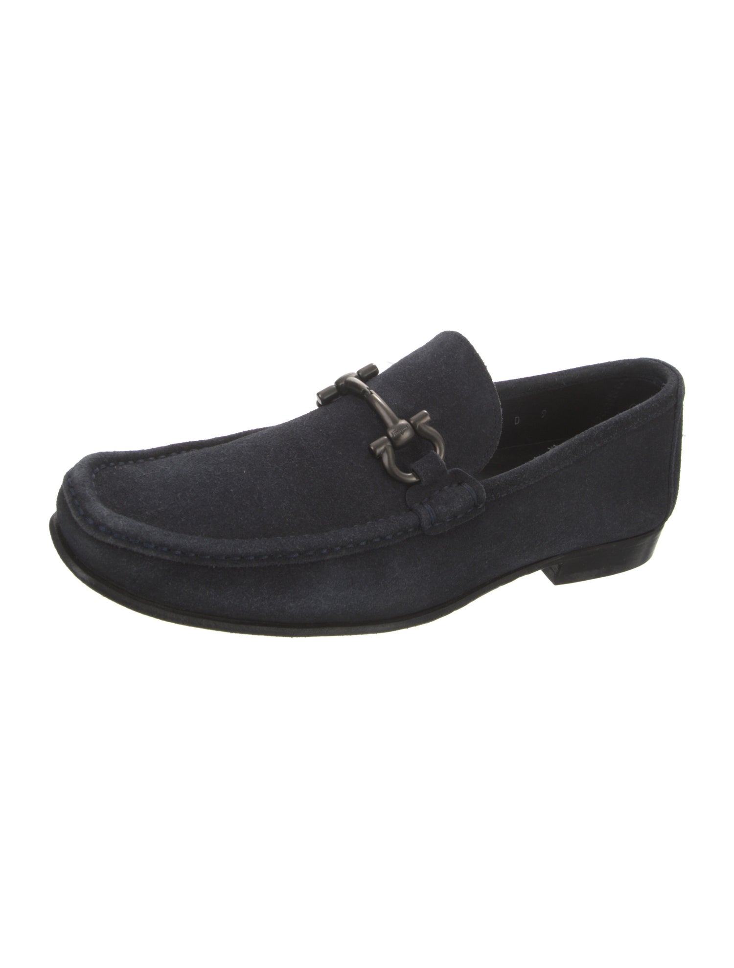Salvatore Ferragamo Suede Dress Loafers