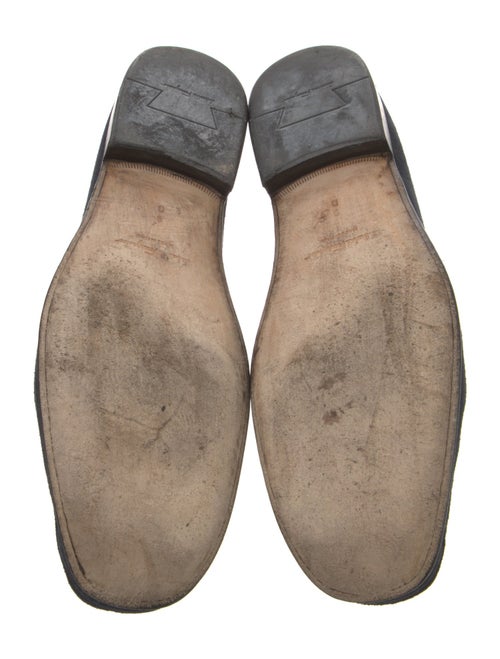 Salvatore Ferragamo Suede Dress Loafers