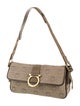 Salvatore Ferragamo Canvas Shoulder Bag