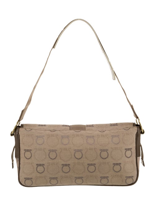 Salvatore Ferragamo Canvas Shoulder Bag