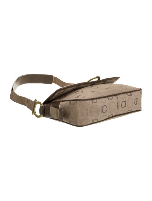 Salvatore Ferragamo Canvas Shoulder Bag