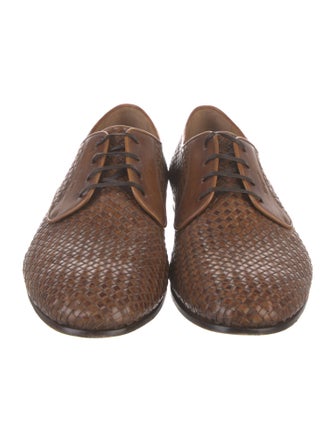 Salvatore Ferragamo Leather Derby Shoes
